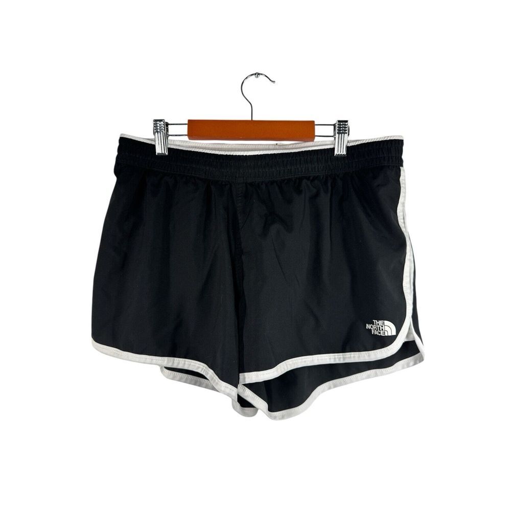 The North Face Black/White Running Short Drawstring Liner Women's L